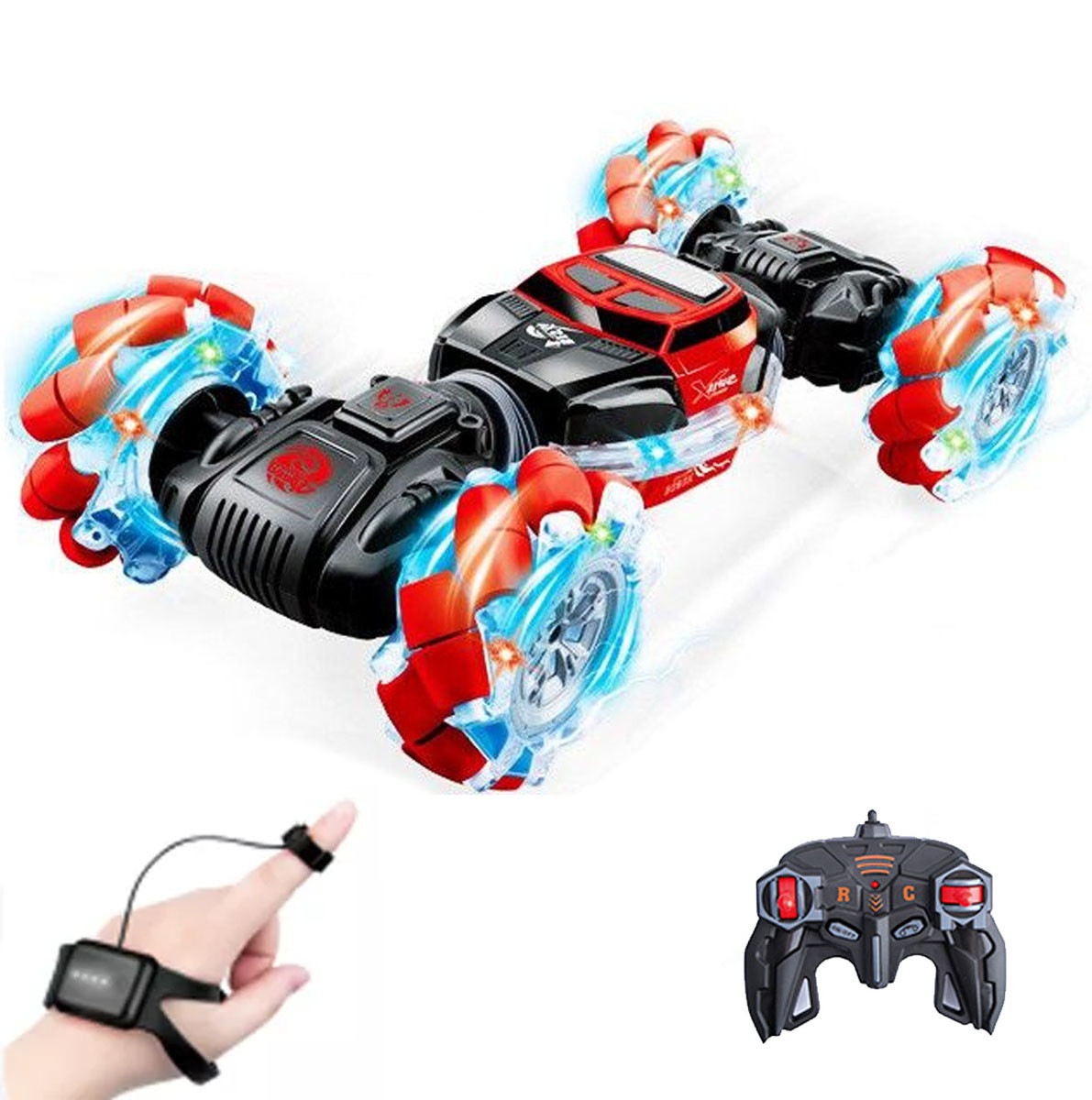 Vista 6 de CARRO CONTROL SENSOR MANO GRANDE 4x4 RC